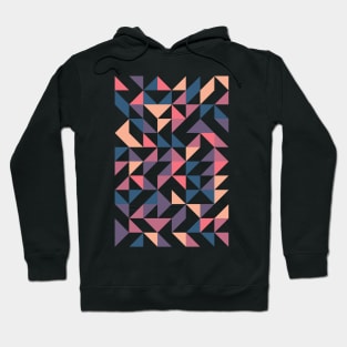 Creative Geometric Colourful Triangle Pattern #4 Hoodie